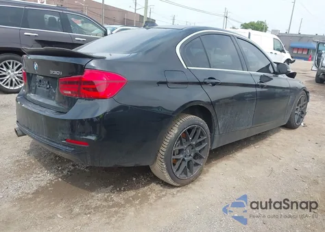 2017 BMW 330I xDrive из США, поврежденный, VIN WBA8D9G51HNT91152